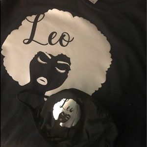 Leo Tee shirt and matching mask